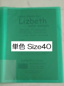 画像1: Lizbeth　単色115色　実物見本帳  #40