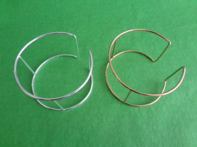 画像1: Bangle Frame Silver