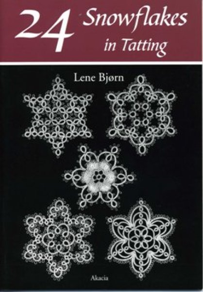 画像1: 24 Snowflakes in Tatting(Lene Bjorn) (1)