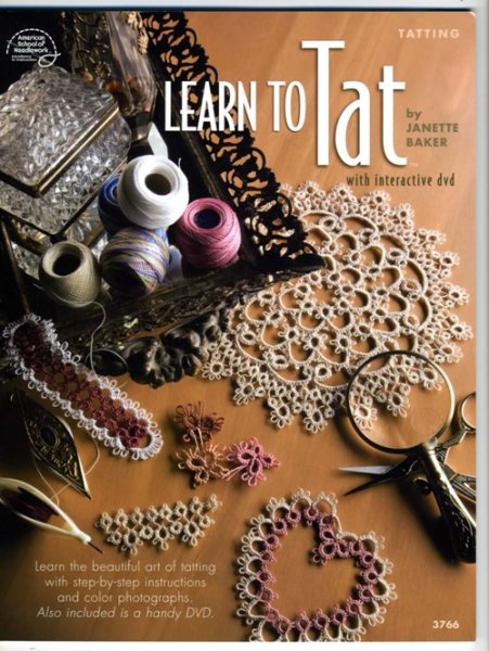 画像1: Learn to Tat with DVD shuttle tat (Baker)　 (1)