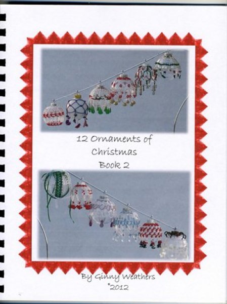 画像1: 12 Ornaments of Christmas Book 2 (Ginny Weathers)  (1)