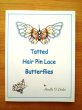 画像1: Tatted Hair Pin Lace Butterflies (1)