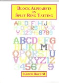 Block Alphabets in Split Ring Tatting