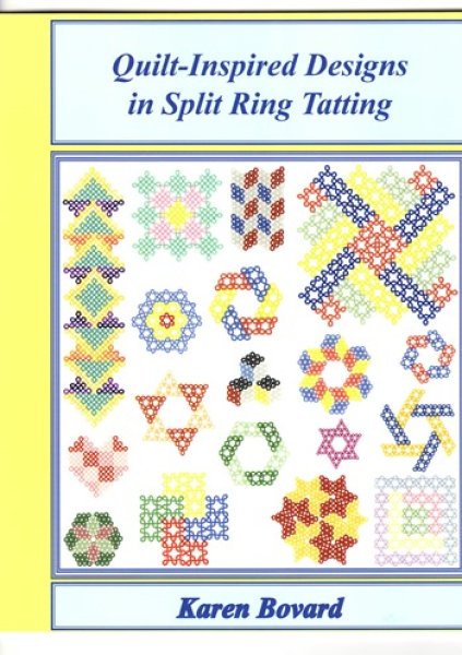 画像1: Quilt-Inspried Designs in Split Ring Tatting (1)