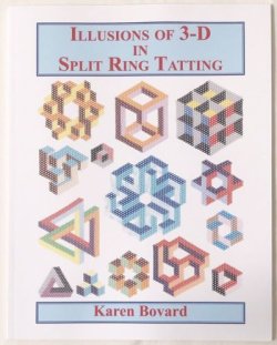 画像1: Illusions of 3-D in Split Ring Tatting