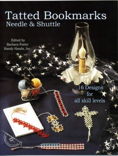 画像1: Tatted Bookmarks Needle & Shuttle (Edited by Barbara Foster)  (1)