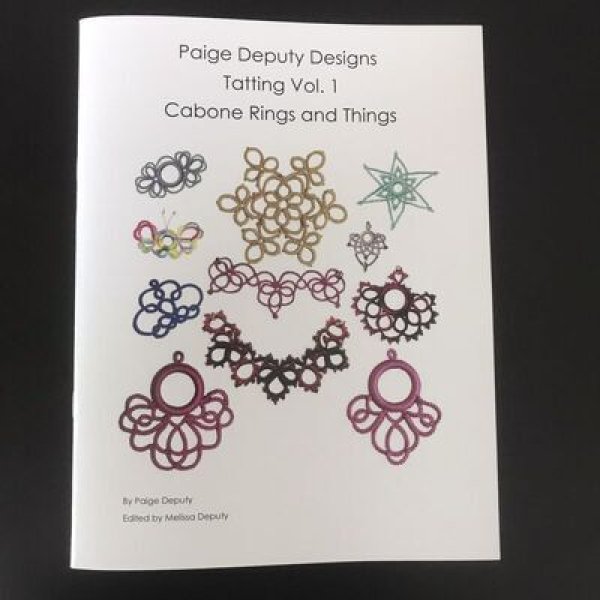 画像1: Paige Deputy Designs Tatting Vol.1 Cabone Rings and Things (1)