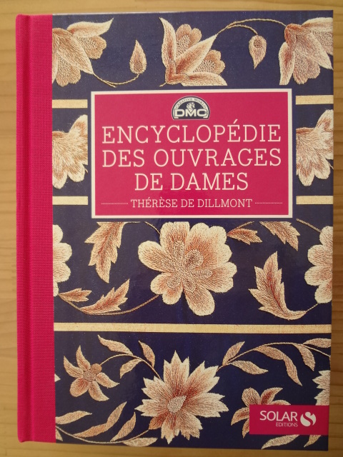 在庫限り】 L179 洋書古書 フランスの古いDMC手芸本/手芸辞典（英語 